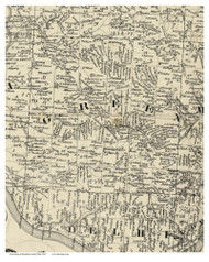 Green, Ohio 1847 Old Town Map Custom Print - Hamilton Co.