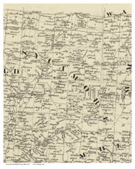 Sycamore, Ohio 1847 Old Town Map Custom Print - Hamilton Co.
