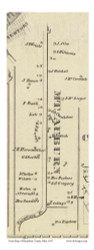 Mt. Auburn - Mill Creek, Ohio 1847 Old Town Map Custom Print - Hamilton Co.