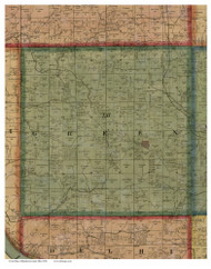 Green, Ohio 1856 Old Town Map Custom Print - Hamilton Co.