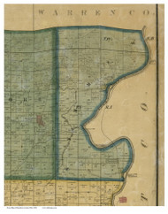 Symmes, Ohio 1856 Old Town Map Custom Print - Hamilton Co.