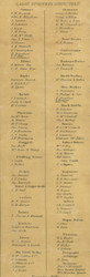Business Directory - Cadiz, Ohio 1862 Old Town Map Custom Print - Harrison Co.