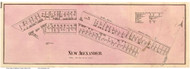 New Alexander - Jefferson Co., Ohio 1856 Old Town Map Custom Print - Jefferson Co.
