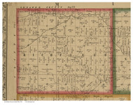 Richfield, Ohio 1861 Old Town Map Custom Print - Lucas Co.