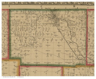 Sylvania, Ohio 1861 Old Town Map Custom Print - Lucas Co.