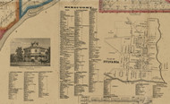 Business Directory - Lucas Co., Ohio 1861 Old Town Map Custom Print - Lucas Co.