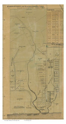 Baresville - Ohio, Ohio 1869 Old Town Map Custom Print - Monroe Co.