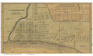 Clarington - Salem, Ohio 1869 Old Town Map Custom Print - Monroe Co.