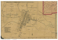 Woodsfield - Center, Ohio 1869 Old Town Map Custom Print - Monroe Co.
