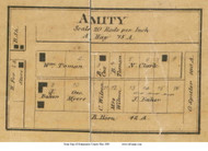 Amity - Madison, Ohio 1869 Old Town Map Custom Print - Montgomery Co.