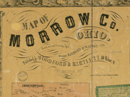 Title of Source Map - Morrow Co., Ohio 1857 - NOT FOR SALE - Morrow Co.