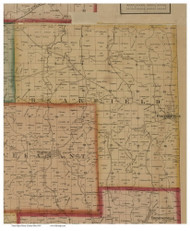 Bearfield, Ohio 1859 Old Town Map Custom Print - Perry Co.