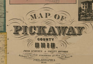 Title of Source Map - Pickaway Co., Ohio 1858 - NOT FOR SALE - Pickaway Co.