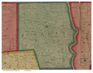 Scioto, Ohio 1858 Old Town Map Custom Print - Pickaway Co.