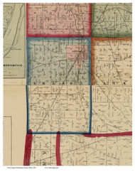 Sharon, Ohio 1856 Old Town Map Custom Print - Richland Co.