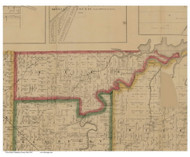 Rice, Ohio 1860 Old Town Map Custom Print - Sandusky Co.