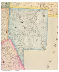 Vernon, Ohio 1875 Old Town Map Custom Print - Scioto Co.