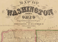 Title of Source Map - Washington Co., Ohio 1858 - NOT FOR SALE - Washington Co.