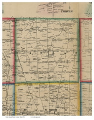 Canaan, Ohio 1856 Old Town Map Custom Print - Wayne Co.