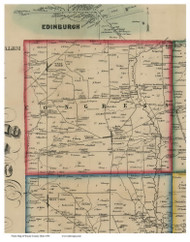 Congress, Ohio 1856 Old Town Map Custom Print - Wayne Co.