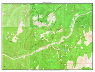 Stevens Pass 1965 - Custom USGS Old Topo Map - Washington State 7x7