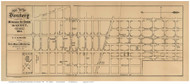 NY 1883 - Old Map of Dry Goods, Manhattan - Old Map Reprint NYC Small Areas