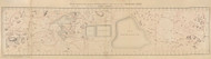 NY 1859 - Old Map of Central Park, Manhattan - Old Map Reprint NYC Small Areas