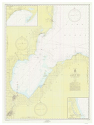 Saginaw Bay 1952 Lake Huron Harbor Chart Reprint Great Lakes 5 - 52