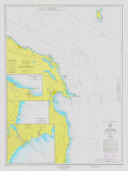 Harrisville to Forty Mile Point 1973 Lake Huron Harbor Chart Reprint Great Lakes 5 - 53