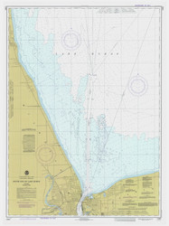 South End of Lake Huron 1980 Lake Huron Harbor Chart Reprint Great Lakes 5 - 511