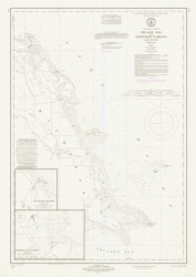 Presque Isle and Stoneport Harbors 1973 Lake Huron Harbor Chart Reprint Great Lakes 5 - 537