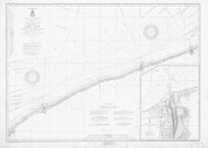 Lake Erie - Ashtabula to Chagrin River 1919 Lake Erie Harbor Chart Reprint Great Lakes 3 - 34