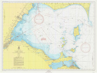 West End 1950 Lake Erie Harbor Chart Reprint Great Lakes 3 - 39