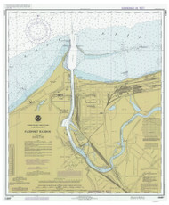 Fairport Harbor 1983 Lake Erie Harbor Chart Reprint Great Lakes 3 - 346
