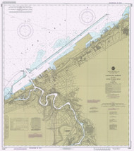 Cleveland Harbor 1985 Lake Erie Harbor Chart Reprint Great Lakes 3 - 354