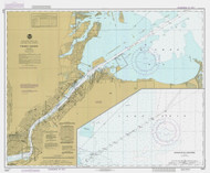 Toledo Harbor 1985 Lake Erie Harbor Chart Reprint Great Lakes 3 - 374