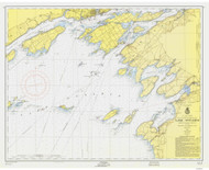 Clayton to Stony Point 1956 Lake Ontario Harbor Chart Reprint Great Lakes 2 - 21
