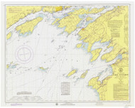 Clayton to Stony Point 1974 Lake Ontario Harbor Chart Reprint Great Lakes 2 - 21