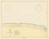 Braddock Point to Thirty Mile Point 1946 Lake Ontario Harbor Chart Reprint Great Lakes 2 - 24