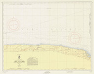 Braddock Point to Thirty Mile Point 1956 Lake Ontario Harbor Chart Reprint Great Lakes 2 - 24