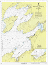 East End of Lake Ontario 1959 Lake Ontario Harbor Chart Reprint Great Lakes 2 - 211