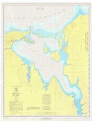 Great Sodus Bay 1971 Lake Ontario Harbor Chart Reprint Great Lakes 2 - 234