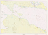 Straits of Mackinac 1958 Northwest Lake Huron Harbor Chart Reprint Great Lakes 6 - 6
