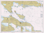 De Tour Passage to Waugoshance Point 1982 Northwest Lake Huron Harbor Chart Reprint Great Lakes 6 - 60