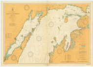 North End of Lake Michigan 1912 Lake Michigan Harbor Chart Reprint Great Lakes 7 - 70