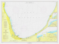 Waukegan to South Haven 1972 Lake Michigan Harbor Chart Reprint Great Lakes 7 - 75