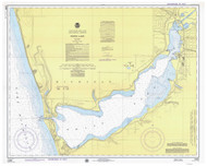 White Lake 1975 Lake Michigan Harbor Chart Reprint Great Lakes 7 - 768