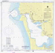 Ludington Harbor 1975 Lake Michigan Harbor Chart Reprint Great Lakes 7 - 774