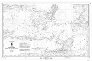 Rainy Lake - Big Island Oak Point Island 1965 Minnesota-Ontario Border Lakes Nautical Chart Reprint Great Lakes 8 - 819