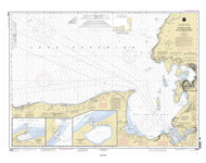 St Marys River to Au Sable Point 2004 Lake Superior Harbor Chart Reprint Great Lakes 9 - 92